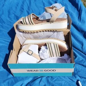 Toms Women Naia Platform Sandals